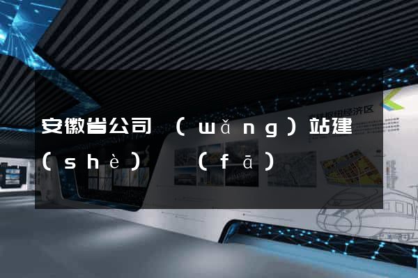 安徽省公司網(wǎng)站建設(shè)開發(fā)