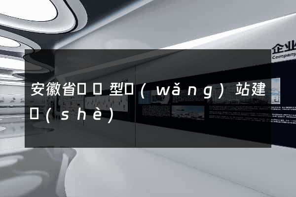 安徽省營銷型網(wǎng)站建設(shè)