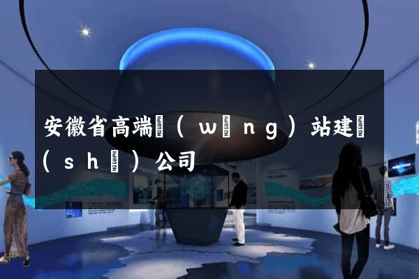 安徽省高端網(wǎng)站建設(shè)公司