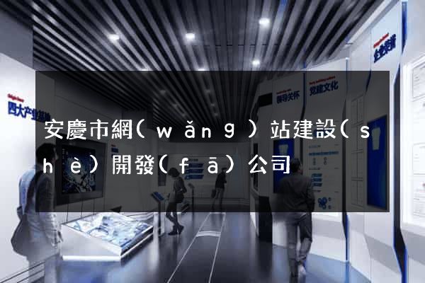 安慶市網(wǎng)站建設(shè)開發(fā)公司
