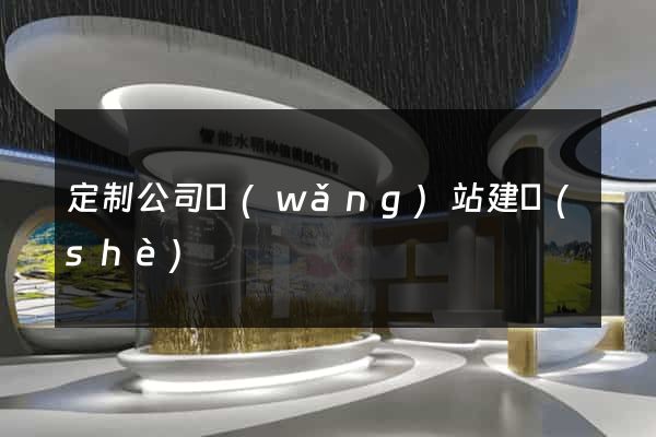 定制公司網(wǎng)站建設(shè)