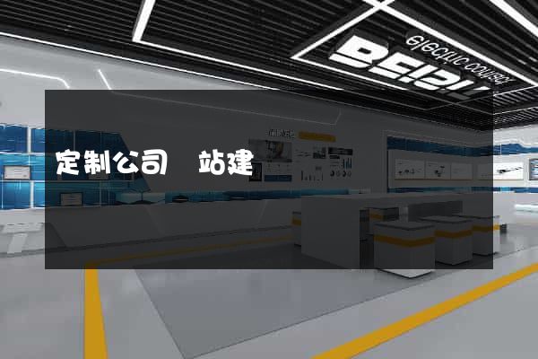 定制公司網站建設