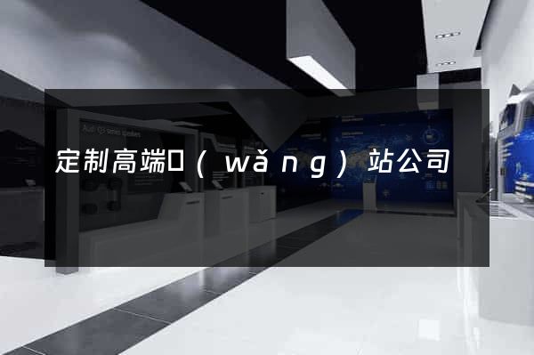 定制高端網(wǎng)站公司