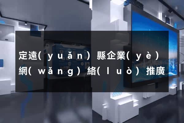 定遠(yuǎn)縣企業(yè)網(wǎng)絡(luò)推廣