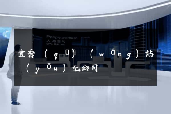 宜秀區(qū)網(wǎng)站優(yōu)化公司