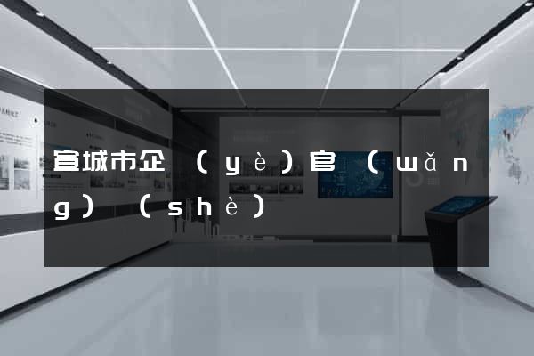 宣城市企業(yè)官網(wǎng)設(shè)計