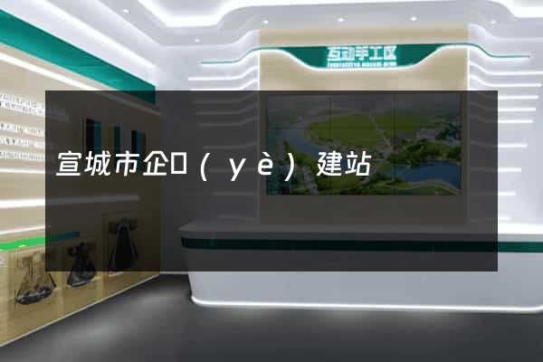 宣城市企業(yè)建站