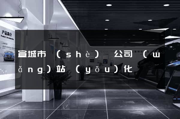 宣城市設(shè)計公司網(wǎng)站優(yōu)化