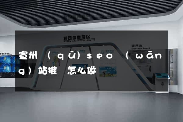 宣州區(qū)seo網(wǎng)站推廣怎么做
