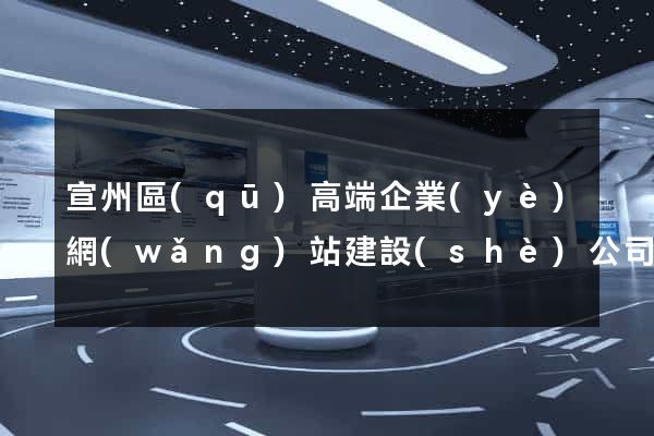宣州區(qū)高端企業(yè)網(wǎng)站建設(shè)公司