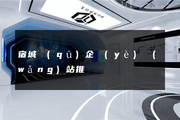 宿城區(qū)企業(yè)網(wǎng)站推廣
