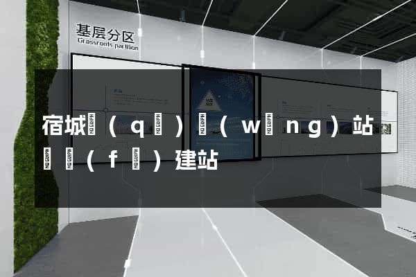 宿城區(qū)網(wǎng)站開發(fā)建站
