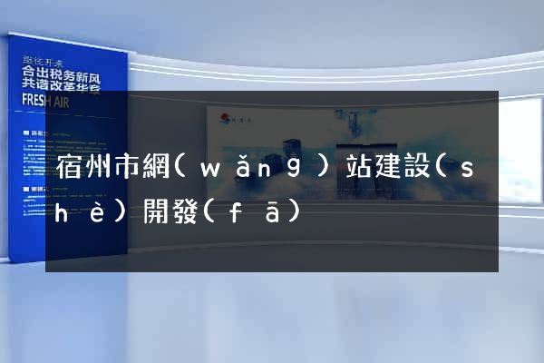 宿州市網(wǎng)站建設(shè)開發(fā)