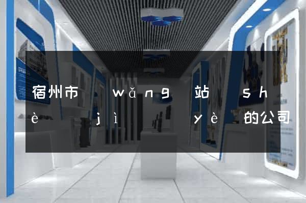 宿州市網(wǎng)站設(shè)計(jì)專業(yè)的公司