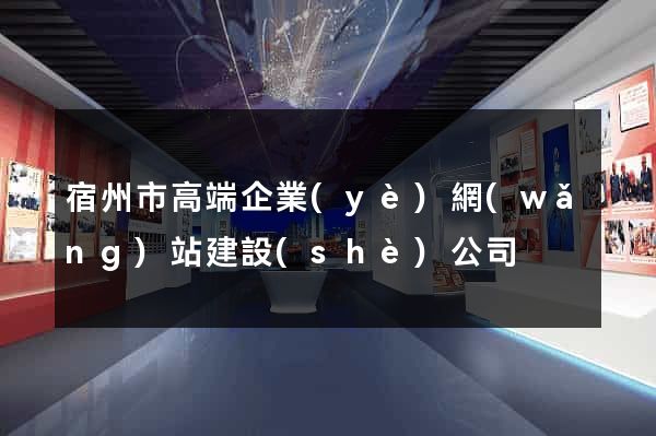 宿州市高端企業(yè)網(wǎng)站建設(shè)公司