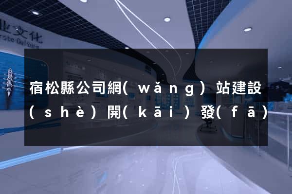 宿松縣公司網(wǎng)站建設(shè)開(kāi)發(fā)