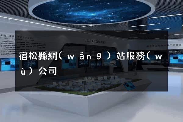 宿松縣網(wǎng)站服務(wù)公司