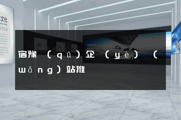 宿豫區(qū)企業(yè)網(wǎng)站推廣
