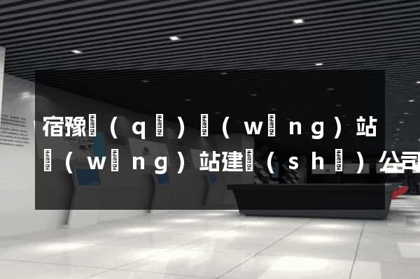 宿豫區(qū)網(wǎng)站網(wǎng)站建設(shè)公司