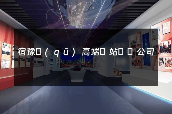 宿豫區(qū)高端網站設計公司