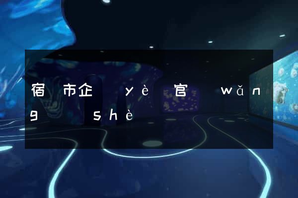 宿遷市企業(yè)官網(wǎng)設(shè)計