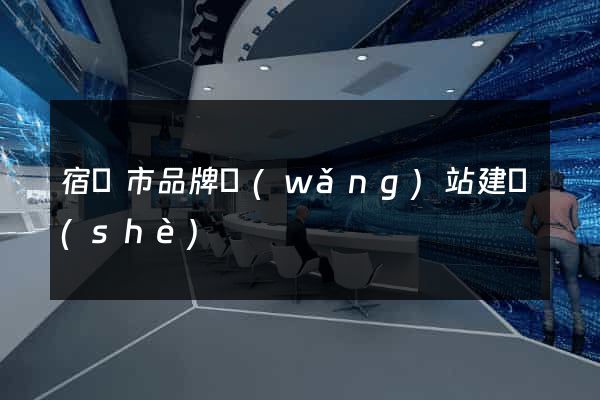 宿遷市品牌網(wǎng)站建設(shè)