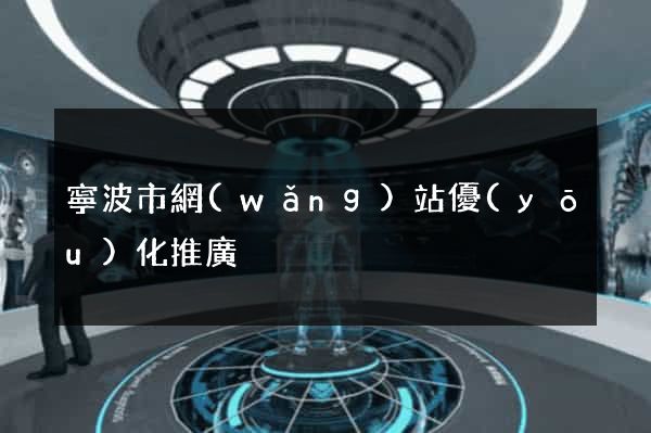 寧波市網(wǎng)站優(yōu)化推廣