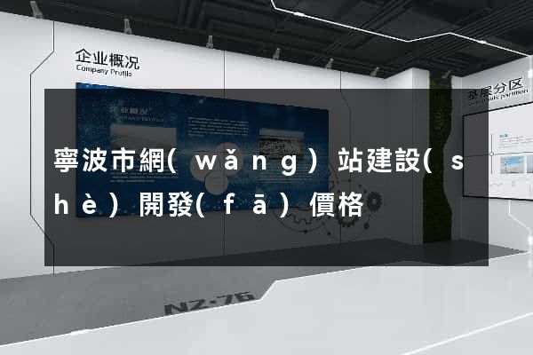 寧波市網(wǎng)站建設(shè)開發(fā)價格