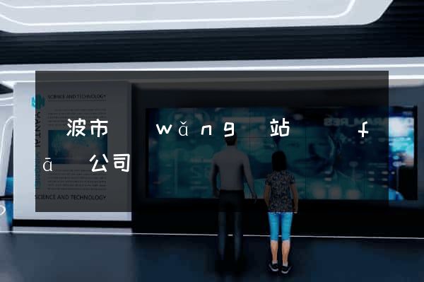寧波市網(wǎng)站開發(fā)公司