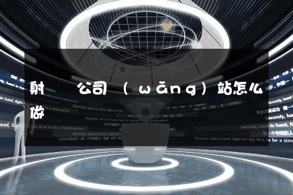 射陽縣公司網(wǎng)站怎么做