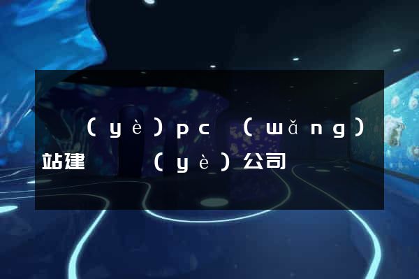 專業(yè)pc網(wǎng)站建設專業(yè)公司