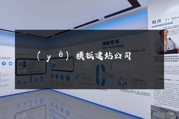 專業(yè)模板建站公司