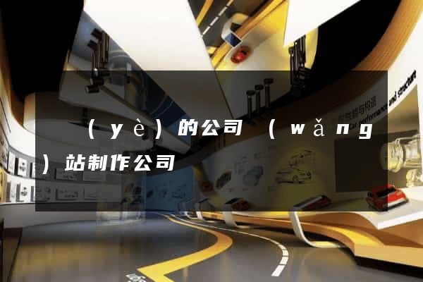 專業(yè)的公司網(wǎng)站制作公司