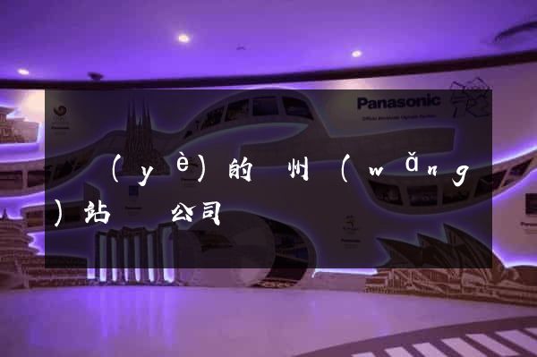 專業(yè)的鄭州網(wǎng)站設計公司