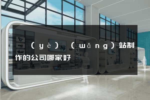 專業(yè)網(wǎng)站制作的公司哪家好