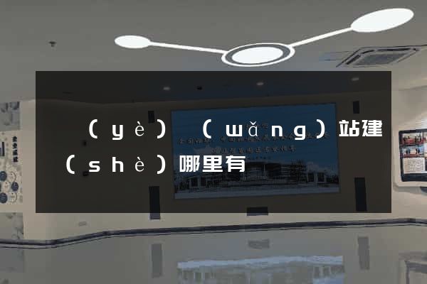 專業(yè)網(wǎng)站建設(shè)哪里有