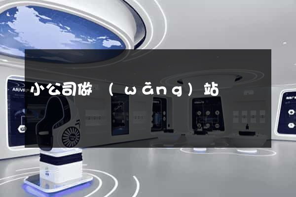 小公司做網(wǎng)站