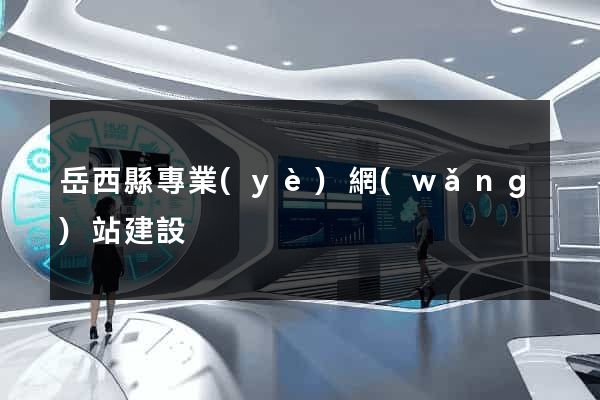 岳西縣專業(yè)網(wǎng)站建設