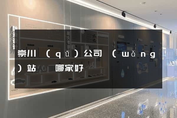 崇川區(qū)公司網(wǎng)站設計哪家好