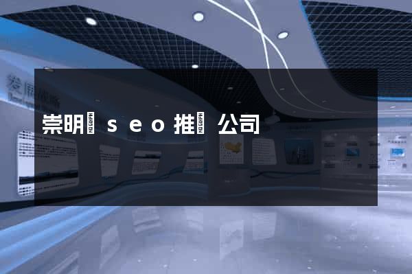 崇明縣seo推廣公司