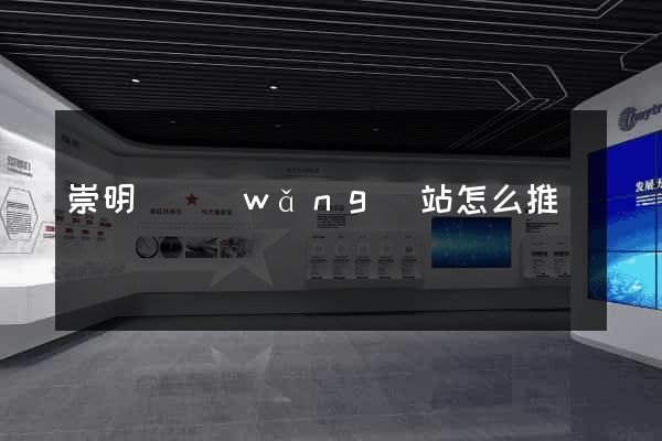 崇明縣網(wǎng)站怎么推廣