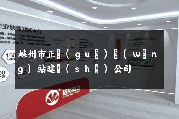 嵊州市正規(guī)網(wǎng)站建設(shè)公司