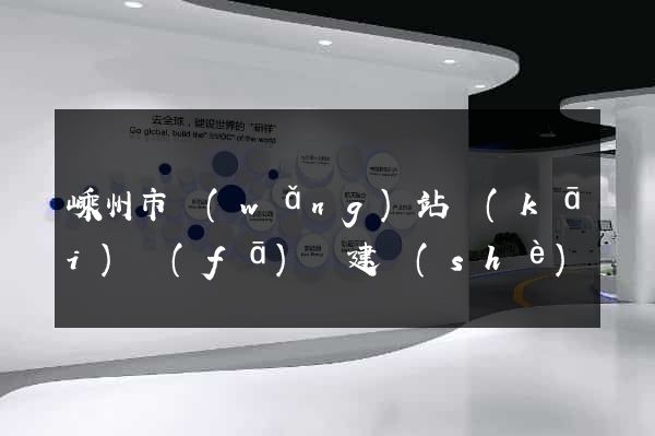 嵊州市網(wǎng)站開(kāi)發(fā)與建設(shè)
