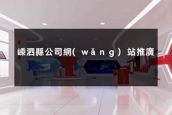 嵊泗縣公司網(wǎng)站推廣