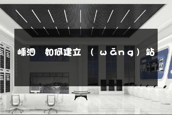 嵊泗縣如何建立網(wǎng)站