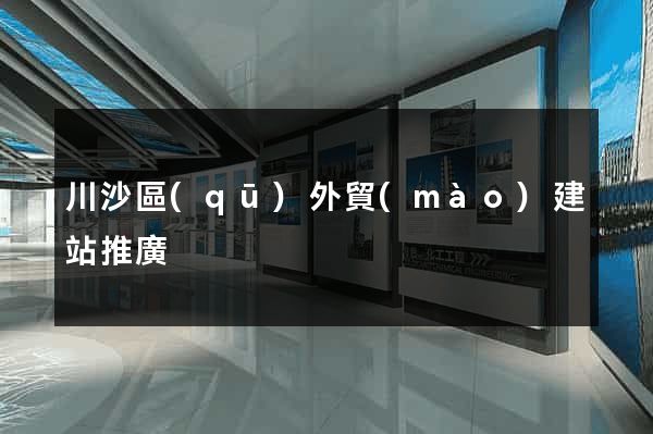 川沙區(qū)外貿(mào)建站推廣