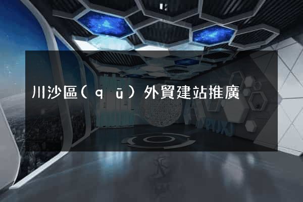 川沙區(qū)外貿建站推廣