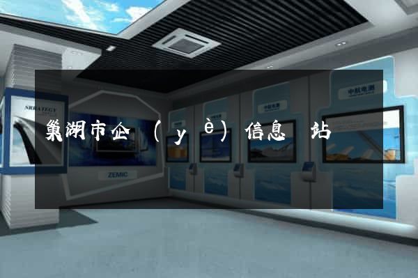 巢湖市企業(yè)信息網站