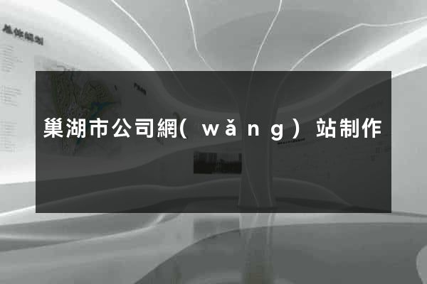 巢湖市公司網(wǎng)站制作