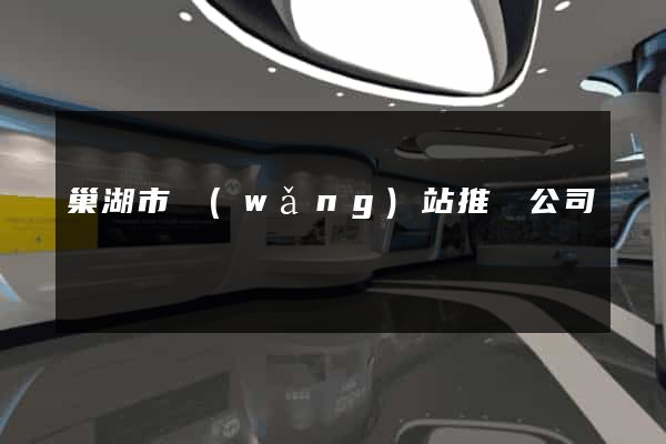 巢湖市網(wǎng)站推廣公司